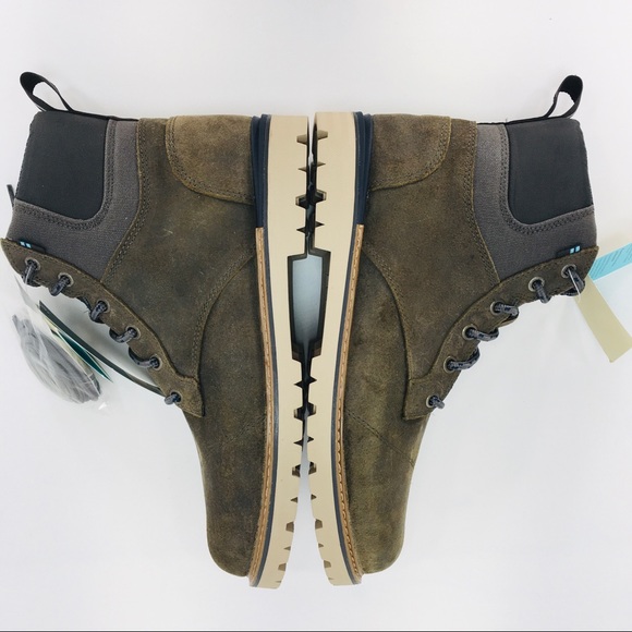 TOMS Men's Ashland Waterproof Grey Suede Boots - Picture 9 of 14